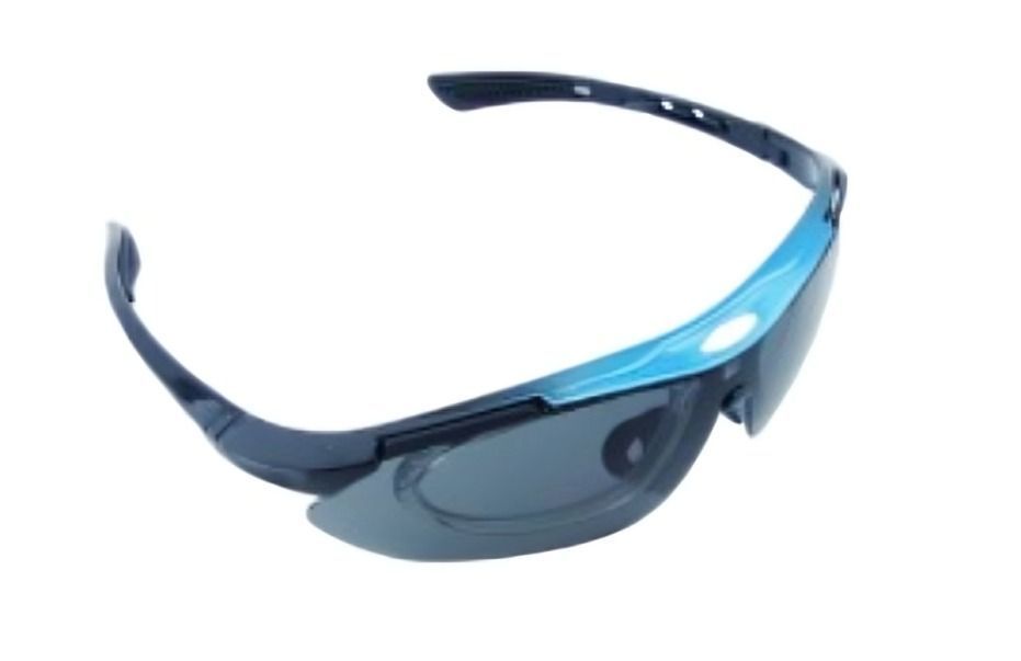 LENTES DEPORTIVOS MOD RS35 LENTE INTERCAMBIABLE CON ESTUCHE celeste-0