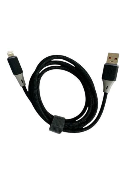 Cable iPhone USB SX-99 6A 1m Fast Charge Negro-1