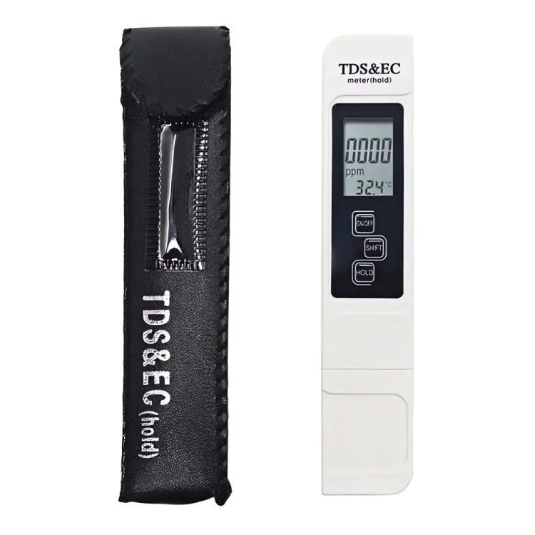 Medidor Digital Lcd 3 En 1 Temperatura Pureza Tds Y Ec-0
