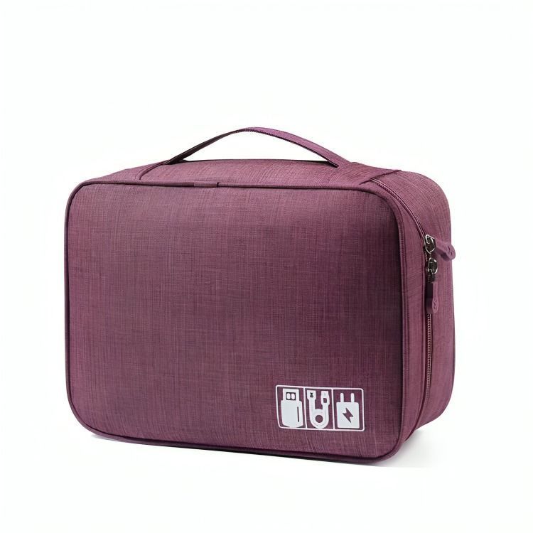 Bolso Organizador De Cables Y Accesorios  Electronicos Usb Viajero-0