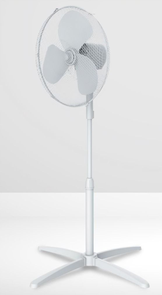 Ventilador Pedestal 16 Pulgadas Kendal Kfx-16p Plástico Blanco-2