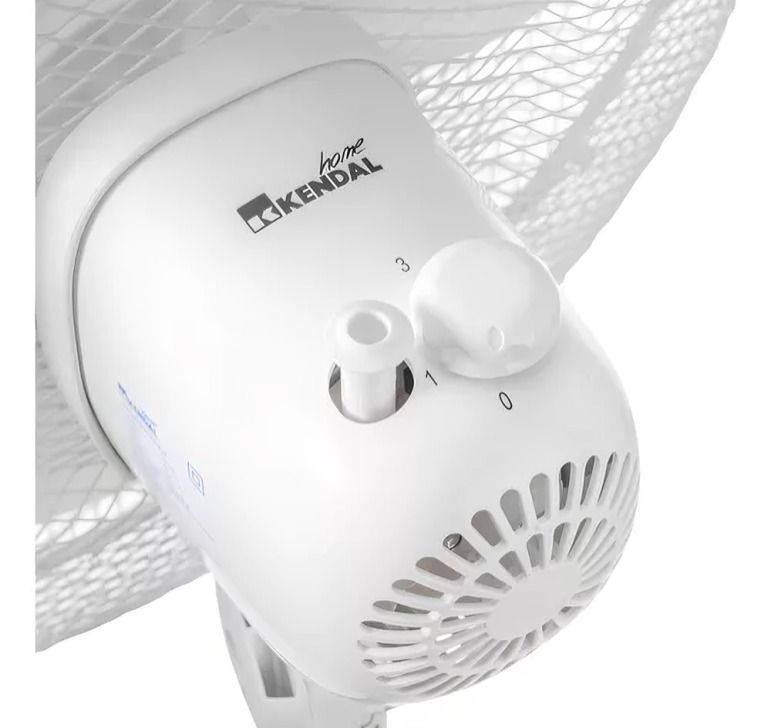 Ventilador Pedestal 16 Pulgadas Kendal Kfx-16p Plástico Blanco-3