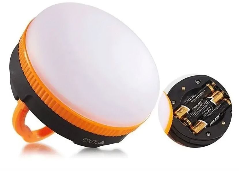 Lampara Linterna De Camping Led Para Carpa A Pilas Luz-1