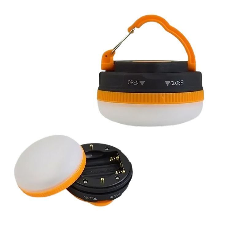 Lampara Linterna De Camping Led Para Carpa A Pilas Luz-2