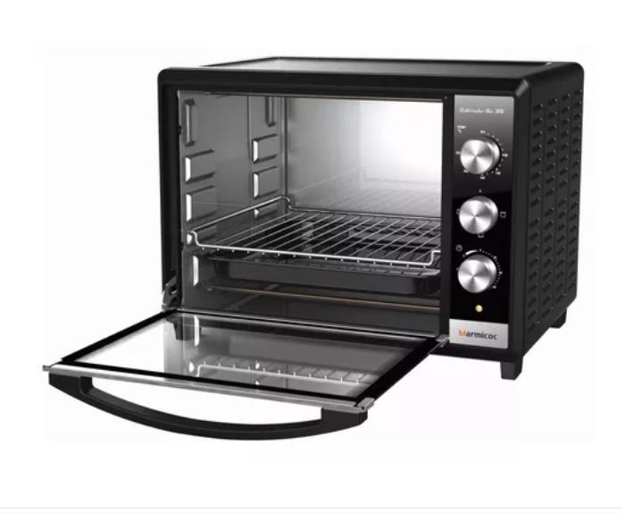 Horno Electrico 42 Litros 1800w Negro Ma-3857-1