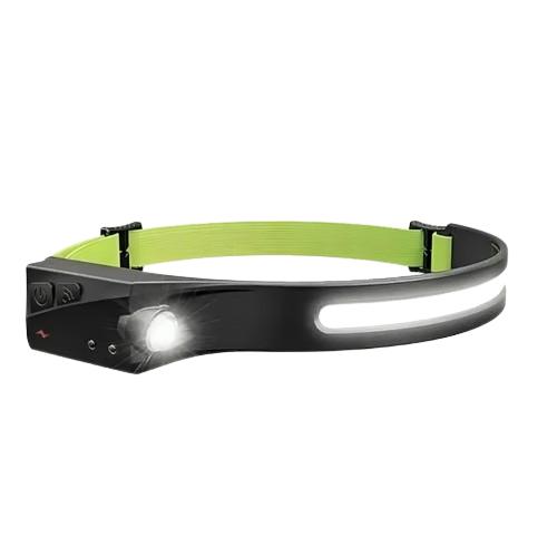 Linterna Frontal Con Sensor Recargable Cintillo Minera-0