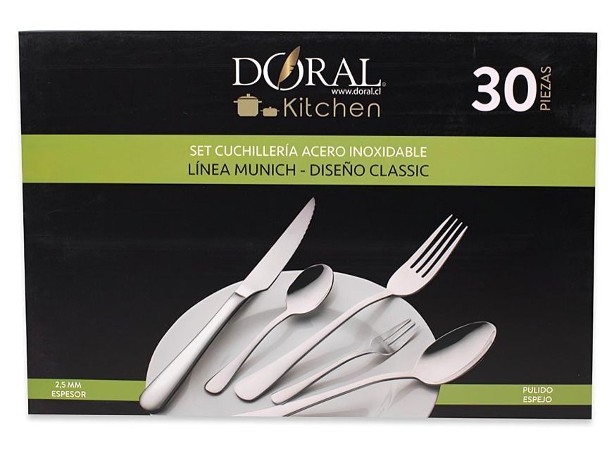 SET CUCHILLERIA MUNICH 30 PZS CLASICA-2