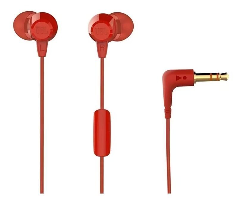 AUDIFONO JBL IN EAR C50HI ROJO-0