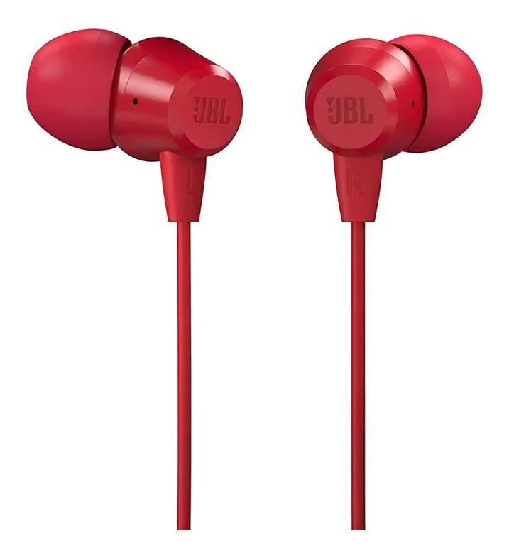 AUDIFONO JBL IN EAR C50HI ROJO-2