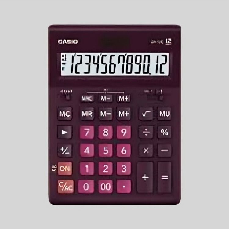 Calculadora CASIO tipo mini escritorio GR-12C -1