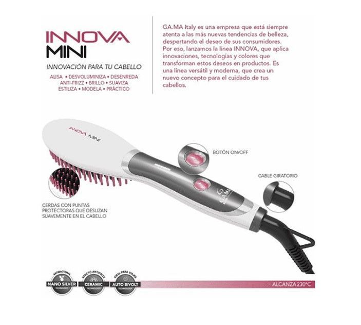 CEPILLO ALISADOR INNOVA MINI-YU GAMA-4