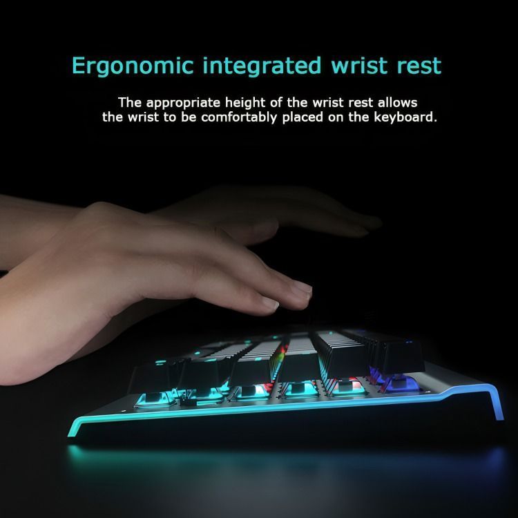 Teclado Gamer HP GK520 RGB, Mecánico-3