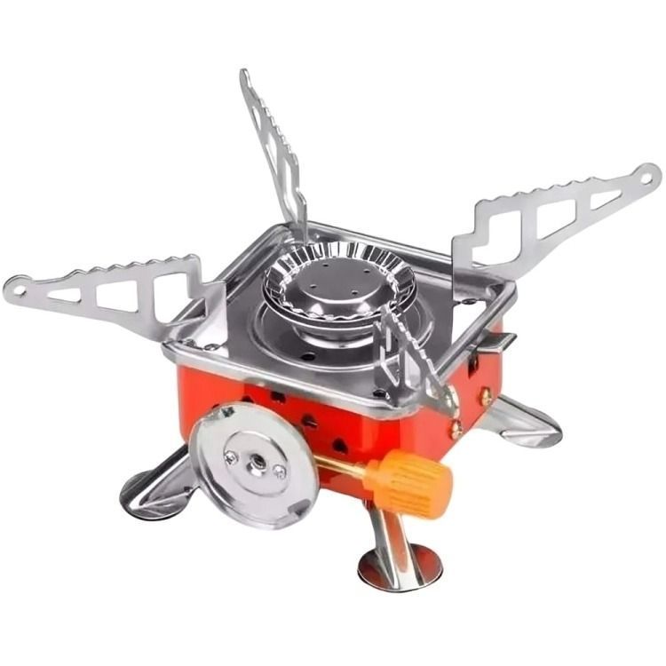 Cocinilla Mini A Gas Camping Outdoor Con Bolso-0