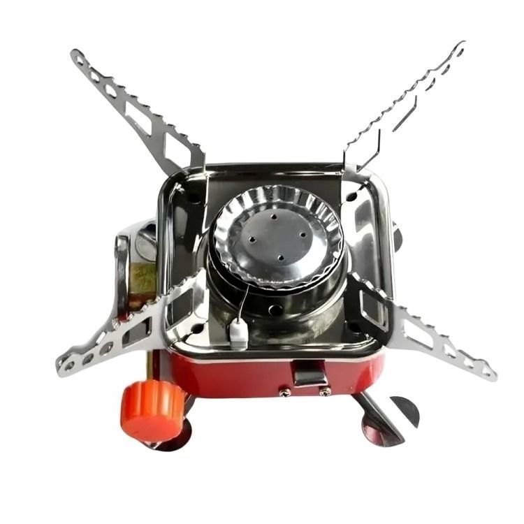 Cocinilla Mini A Gas Camping Outdoor Con Bolso-2