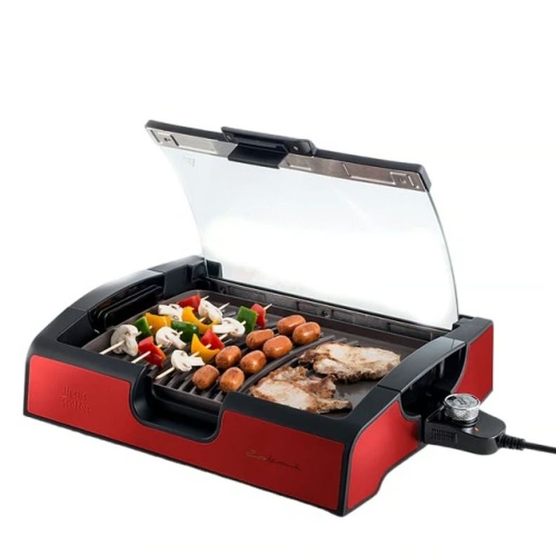 Parrilla Electrica Ut-Ecokeramik(Red)-1