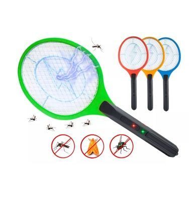 Raqueta Mata Moscas Eléctrico Recargable Matamosquito Zancudo-0