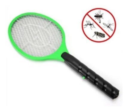Raqueta Mata Moscas Eléctrico Recargable Matamosquito Zancudo-1