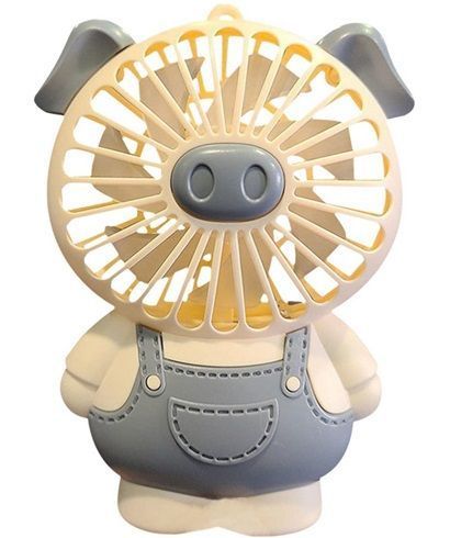 Mini Ventilador de Aire Portatil  Forma de Cerdito-0