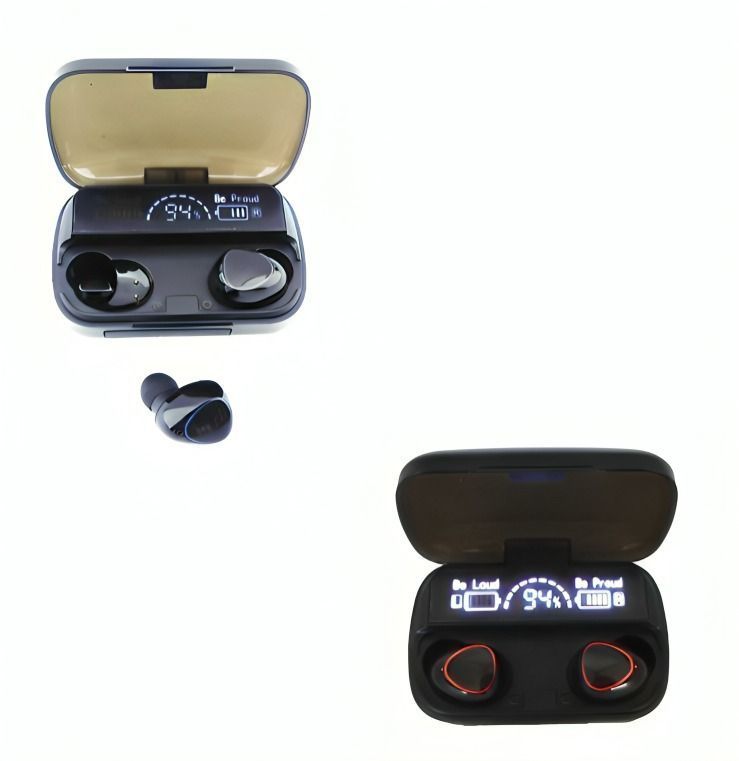 AUDIFONO TRUE WIRELESS BLUETOOTH MOD.M10 PANTALLA -1