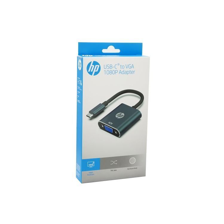 ADAPTADOR HP DHC-CT201 USB-C A VGA 1080P 60HZ-2