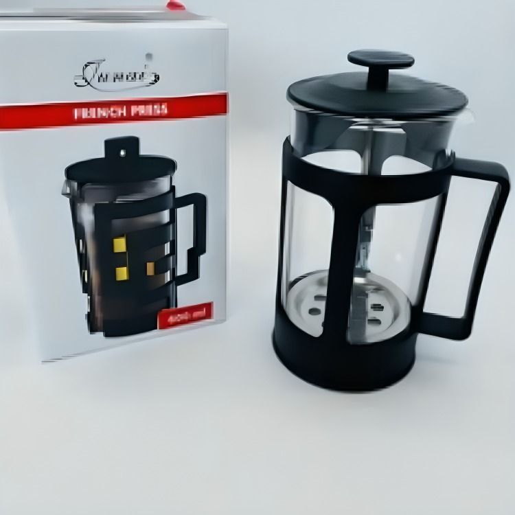 CAFETERA DE PRENSA FRANCESA JUNAI JARRA DE VIDRIO-2