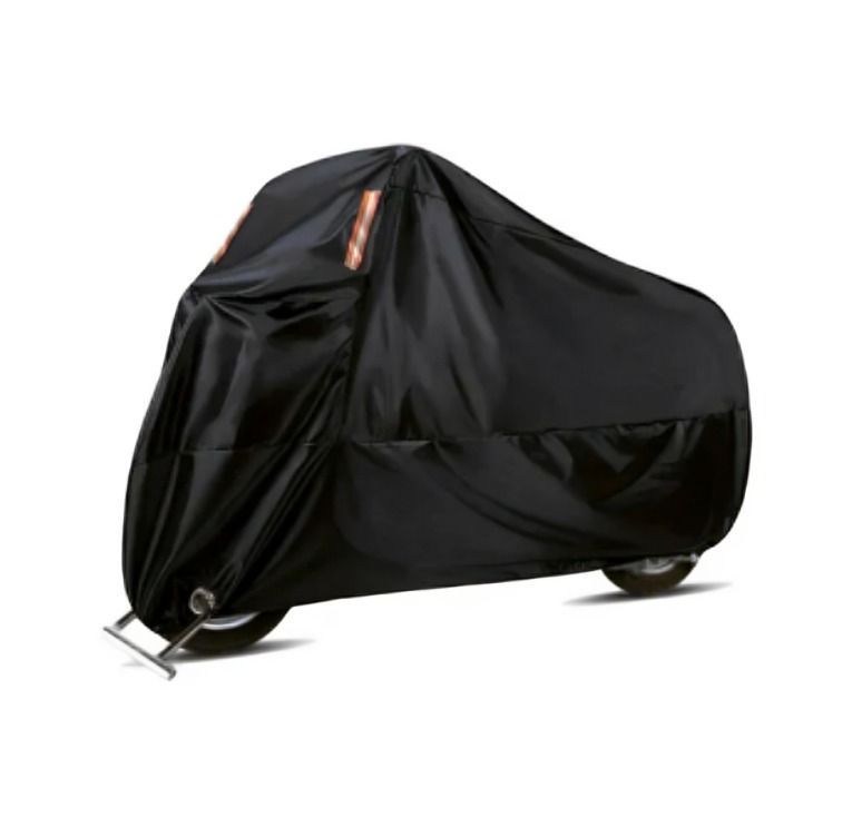FUNDA PARA MOTO WATERPROOF 255X125 CON OJALES PARA CADENA -0