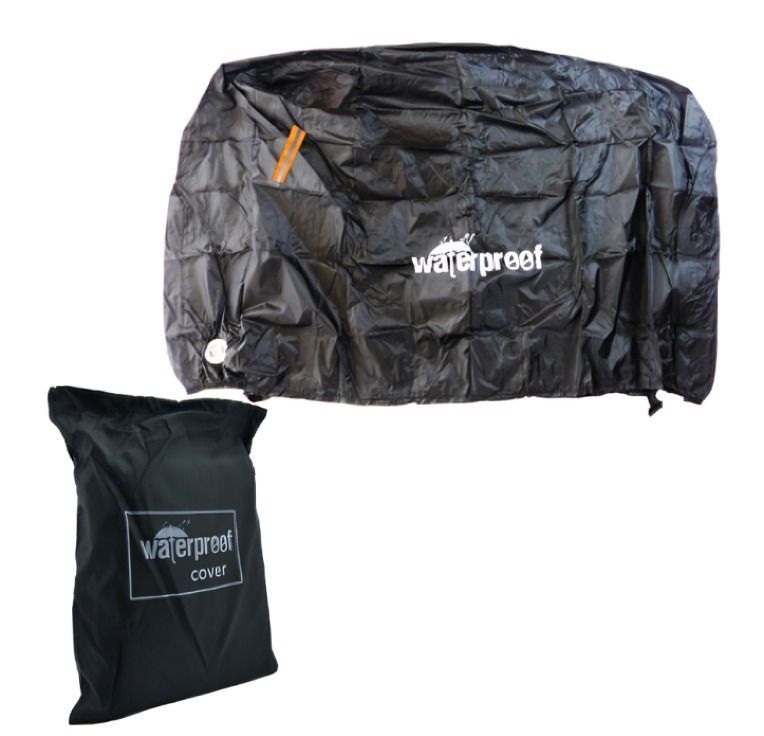 FUNDA PARA MOTO WATERPROOF 255X125 CON OJALES PARA CADENA -1