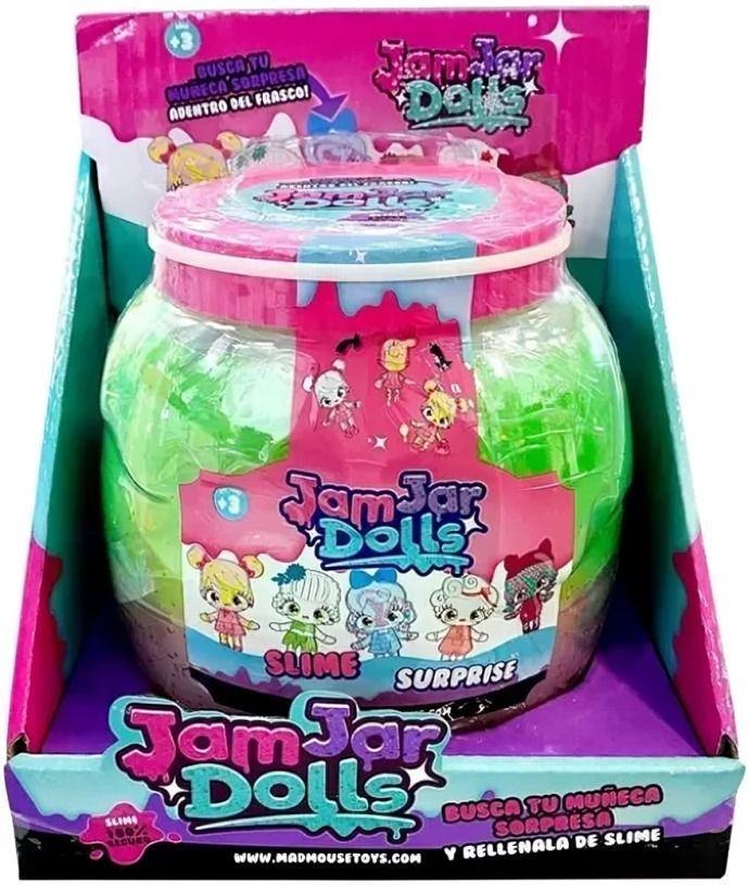 JAM JAR WITH SLIME AND DOLL-3