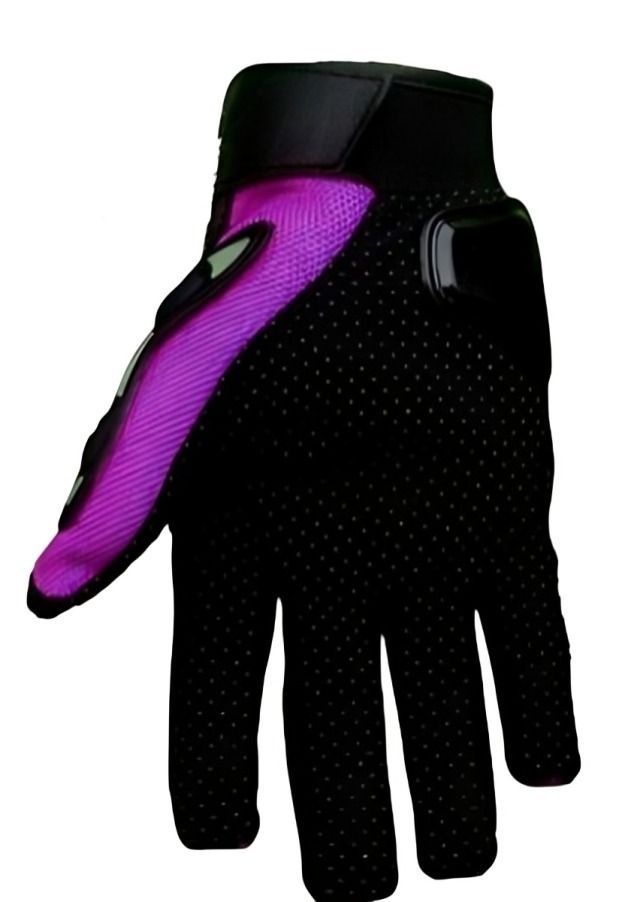 GUANTE PARA MOTO PROBIKER TOUCH MCS-01 TELA CON PROTECCIONES MORADO -2