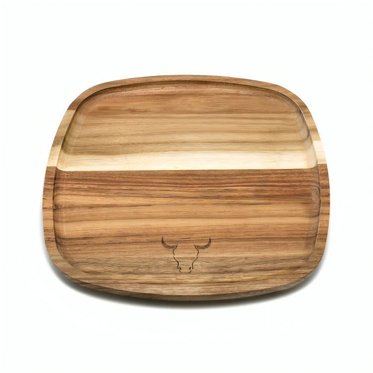 PLATO DE MDERA  WAYU-1