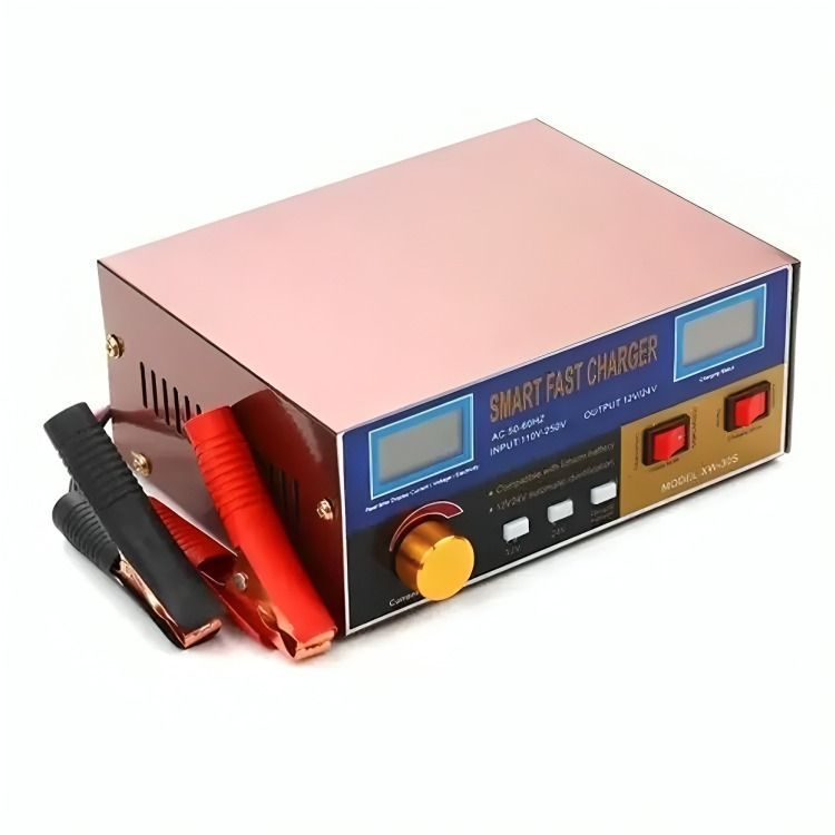 Cargador De Batería Del Auto 220v-0
