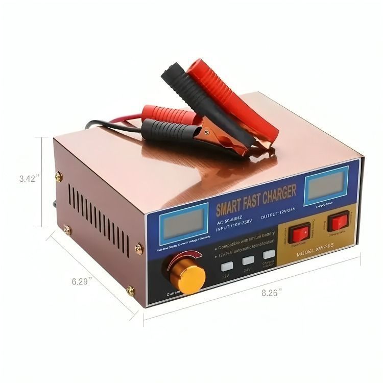 Cargador De Batería Del Auto 220v-2