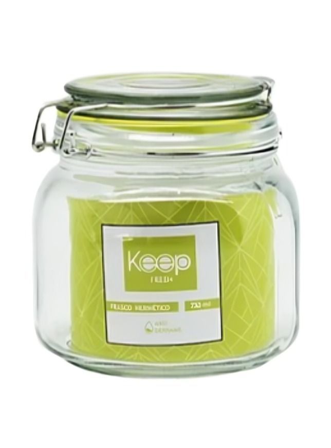 FRASCO HERMETICO 750 ML VERDE-0