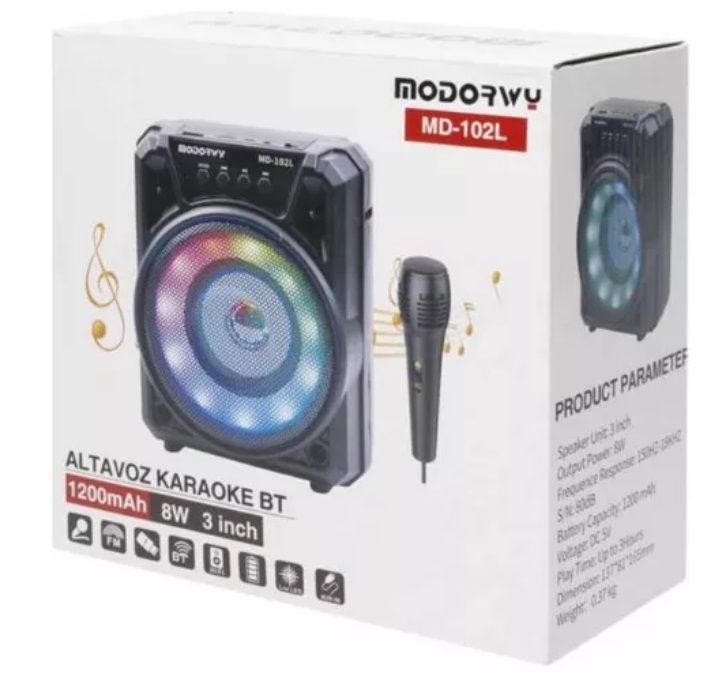 Parlante Karaoke Portátil Bluetooth-1