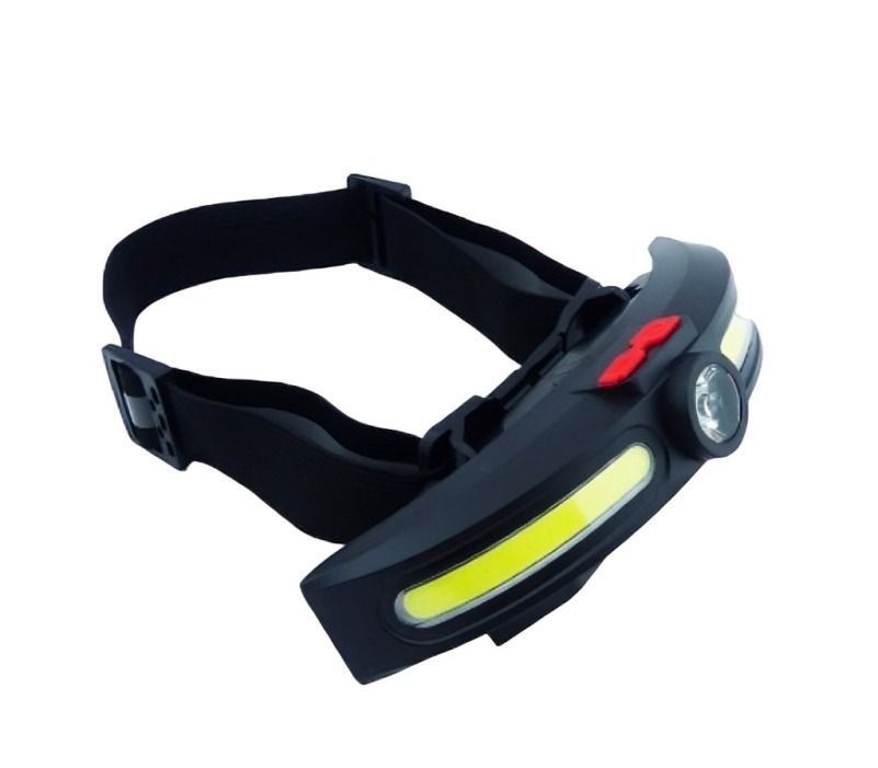 LINTERNA LED 1+ 2LED COB BANDA SOLAR JS-921 RECARGABLE-0