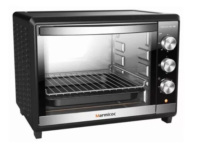 Horno Electrico 30 Litros 1600w Negro Ma-3856 -0