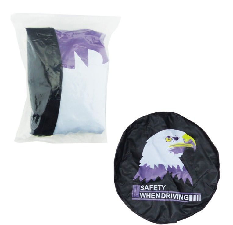 CUBRE RUEDA NEUMATICO ARO 15 PULGADAS  ECO CUERO SET X 1 PCS -2