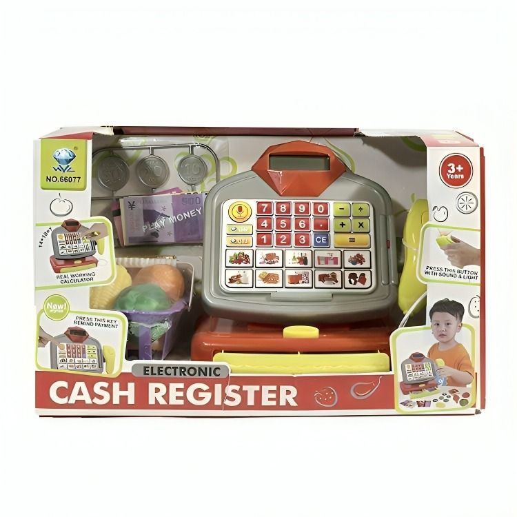 Caja registradora con luz y sonido-1