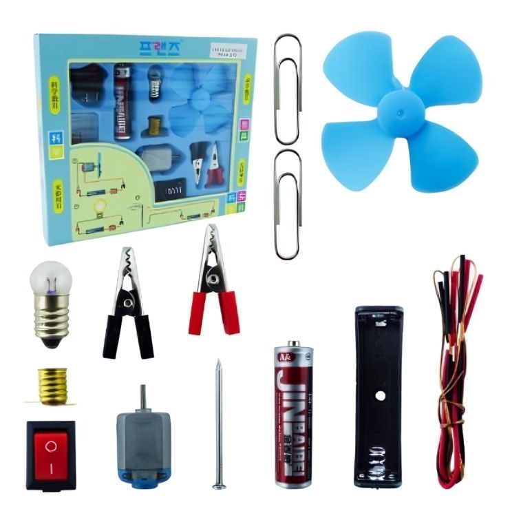 KIT ELECTRICO ESCOLAR 18 PCS COLORES VARIADOS-2