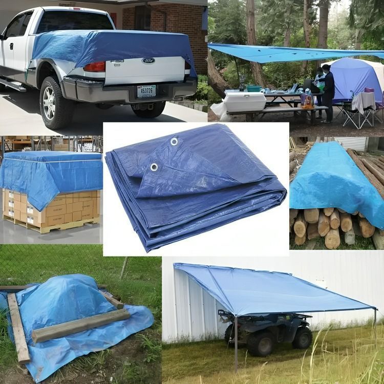Lona Carpa Multiusos Impermeable Carga 4x5 Metros-3