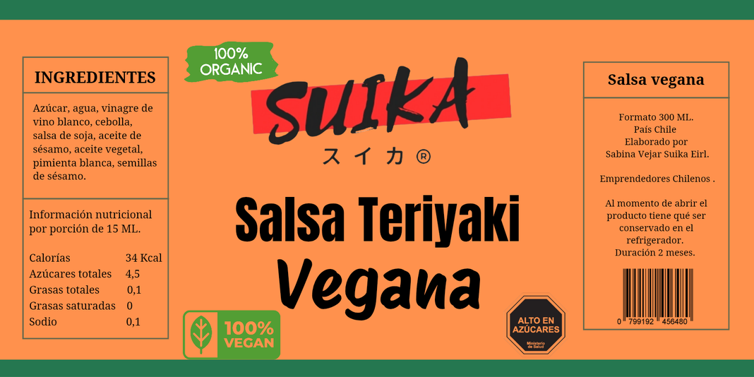 Teriyaki Vegana Suika 300 cc-1