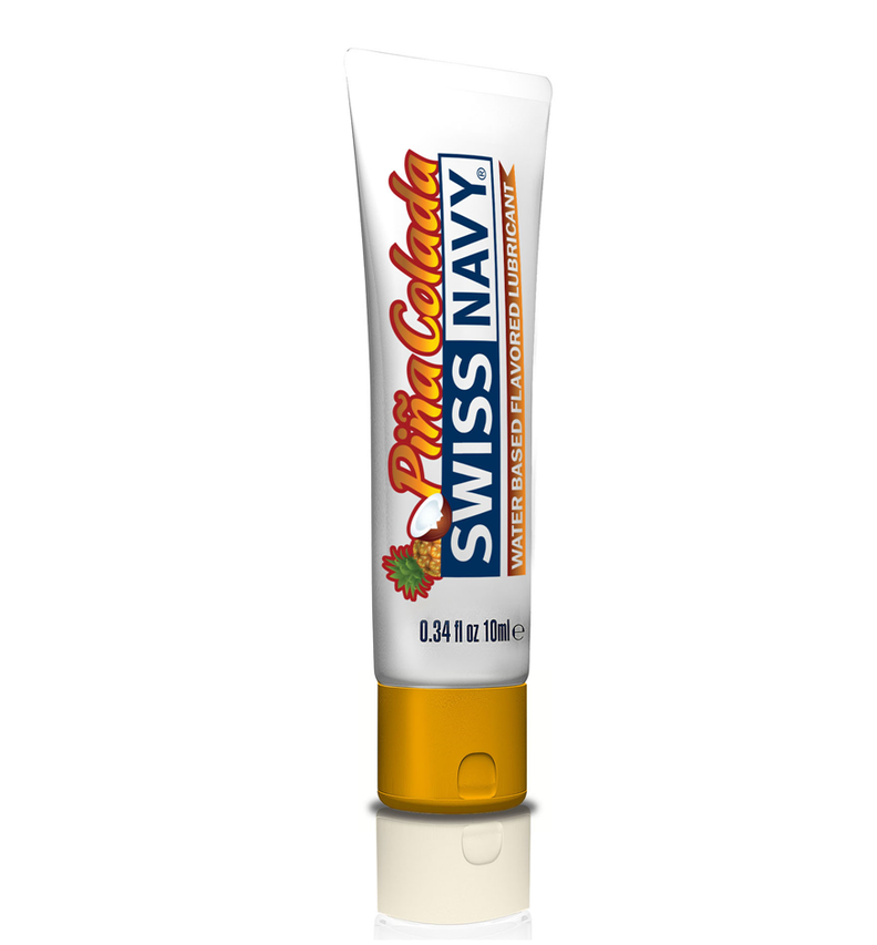 Lubricante Swiss Navy Flavors 10ml - Piña Colada-0