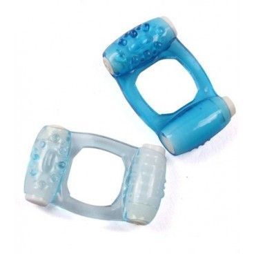 Anillo Para Pene Con Doble Vibración-0