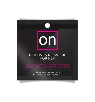 Vibrador Liquido Excitante On Arousal Oil Original Sachet-0