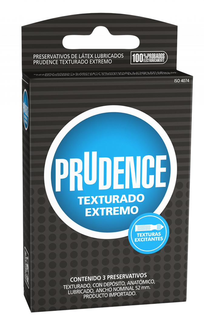 Condones Prudence Texturado Extremo-0