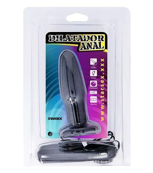 Vibrador Plug Anal Con Sopapo-1