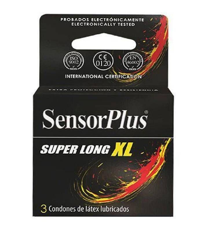 Condones Sensor Plus - Super Long XL-0