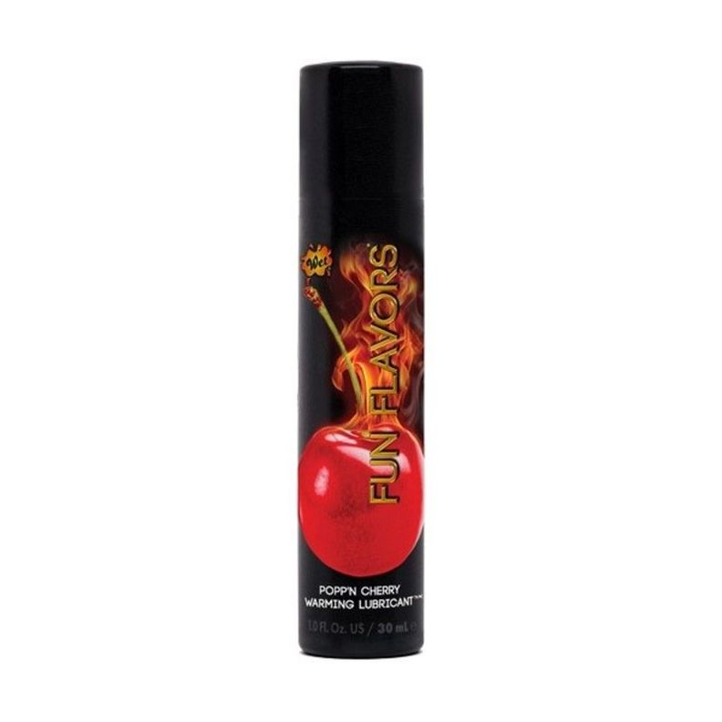 Lubricante cálido comestible Wet - Guinda 30 ml-0