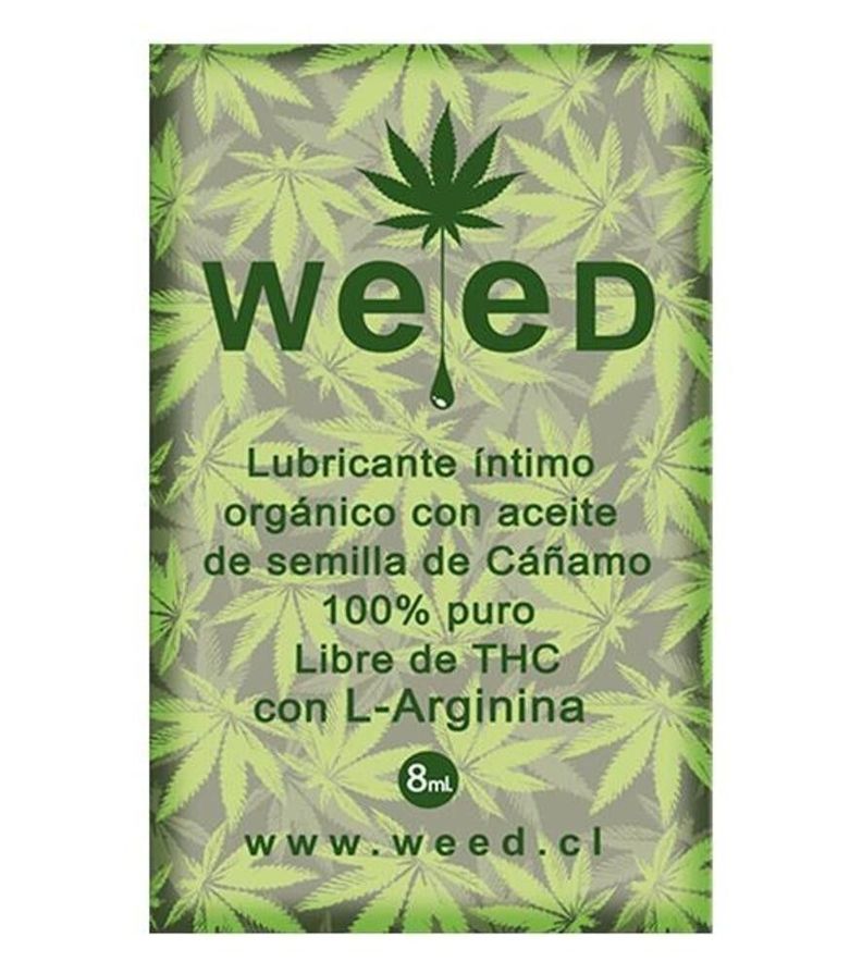 Lubricante Intimo WEED 8ML Sachet-0