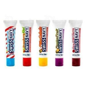 Lubricante Swiss Navy Flavors 10ml - Fresa Kiwi-1
